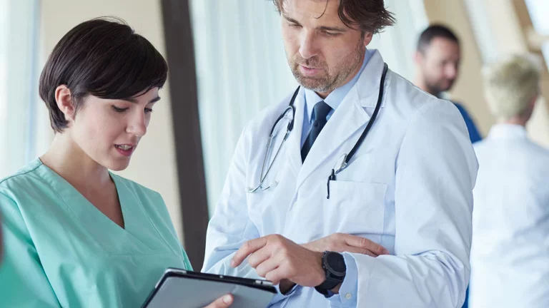 Eine Gruppe medizinisches Fachpersonal